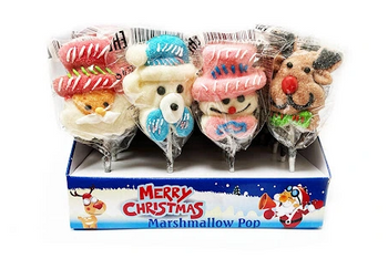 Christmas jelly lollipops 24 pcs.