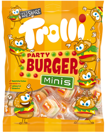 Mini burgers Trolli 17 pcs.