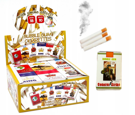 Guma Bubble Gum + Powder Effect JohnyBee 18Stk.