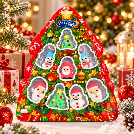 Pianki świąteczne Profisa Merry Christmas 8 szt. 80 g