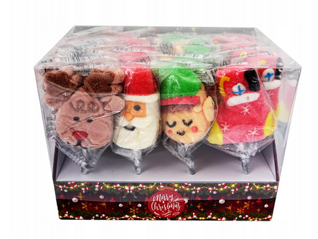 Christmas jelly lollipops 32 pcs.