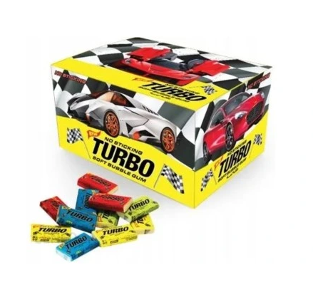 TURBO chewing gums, 100 pcs.