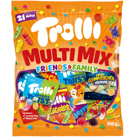 Żelki mix smaków Trolli  500g