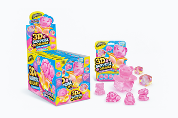 Johny Bee 3D Surprise Gummy Strawberry – Peelable 3D Gummies 684 g (12 pcs)
