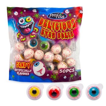 Profisa Delicious Eyes Balls Żelki oczy 50 szt