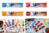 Lizaki lodowe PINI wodne pałeczki lodowe mix smaków 40 ml x 120 szt.