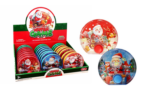 Weihnachtsversion des Wasser-Arcade-Spiels