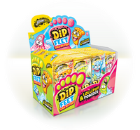Lizaki Lollipop Powder Dip Feet JohnyBee, 48szt.
