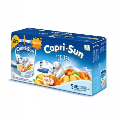 Capri Sun Ice Tea Peach - 10 szt.