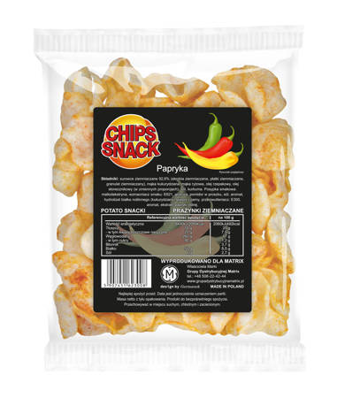 Chips Snack - papryka 60g