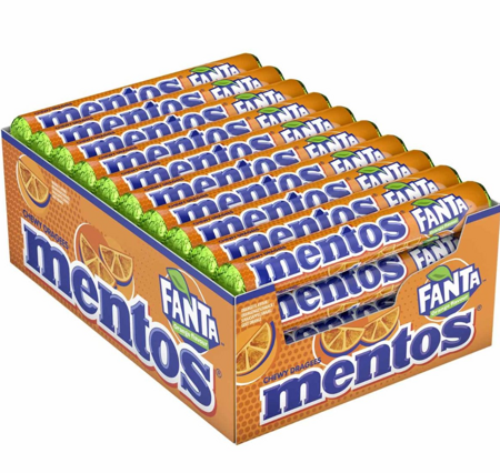 Cukierki Mentos Fanta 40 szt.