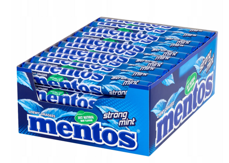 Cukierki Mentos Silna Mięta 40 szt.